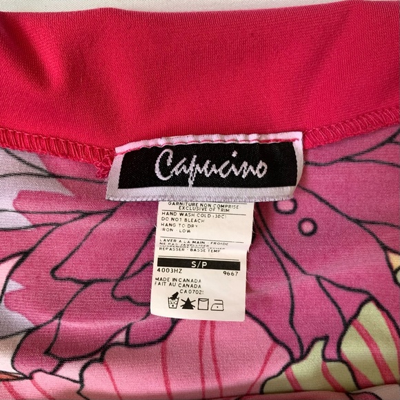 Tropical Flower Tube Top - Picture 3 of 4